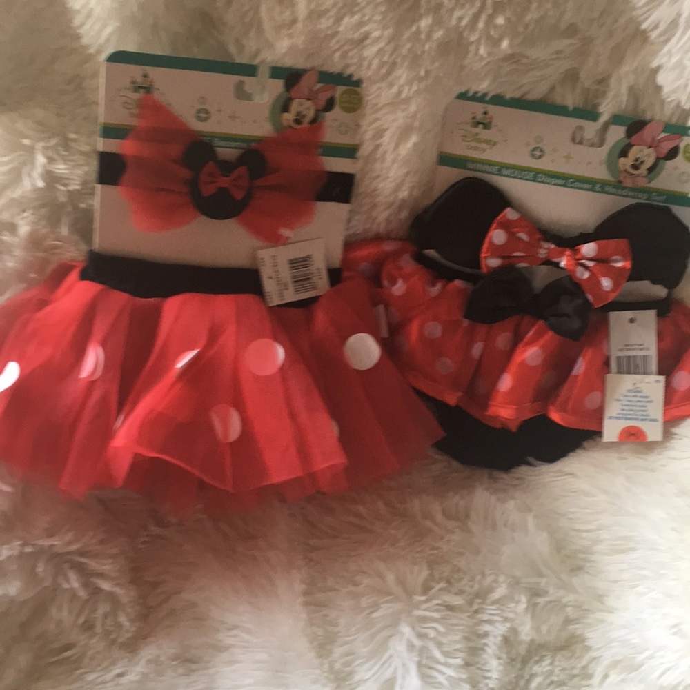 Disney baby girl size 0-12 mo new w/tags lot skirt